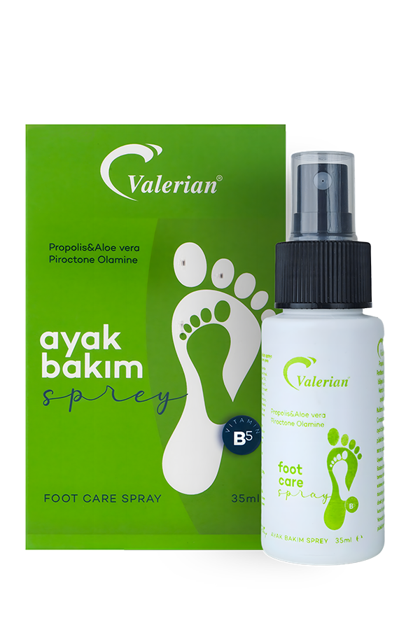 Valerian Foot Spray – Instant Protection and Freshness Against Nail, Foot Fungus and Odor