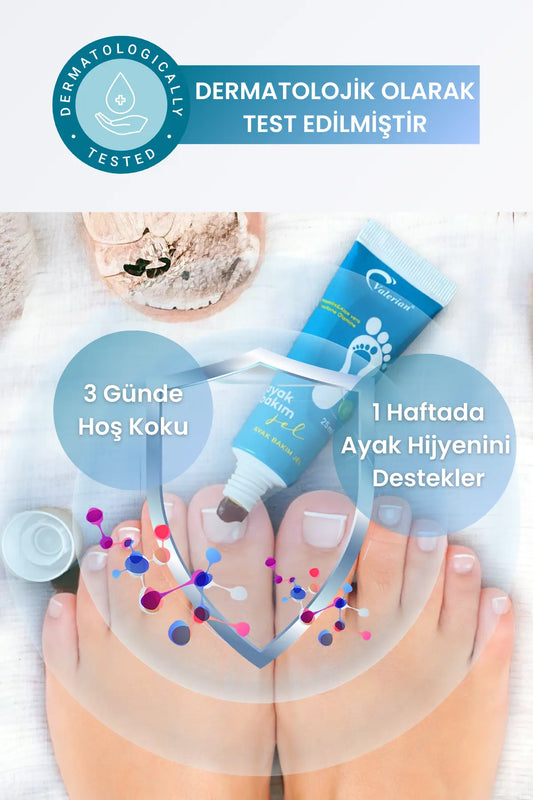 Valerian Ayak Sprey & Jel Seti – Çift Etkili Ferahlık ve Nem